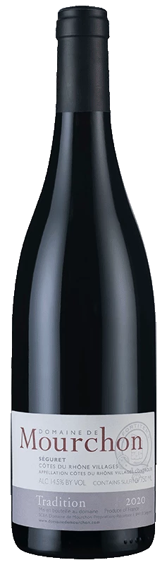 Domaine De Mourchon Séguret Tradition Côtes Du Rhône Village Organic 2020