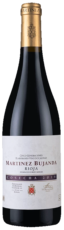 Familia Martínez Bujanda Tempranillo 2019