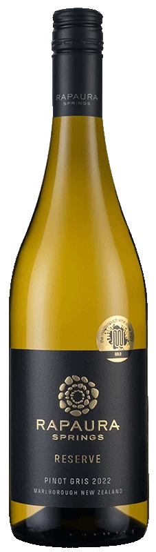 Rapaura Springs Marlborough Pinot Gris Reserve 2022